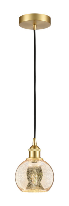 Innovations - 616-1P-SG-G128-6 - One Light Mini Pendant - Edison - Satin Gold