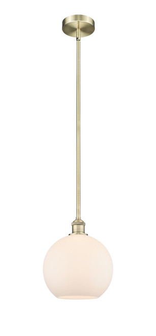 manufacturer_finish:Antique Brass|manufacturer_glass:Matte White|light_output:220.00lm|color_temperature:2200K|cri:99