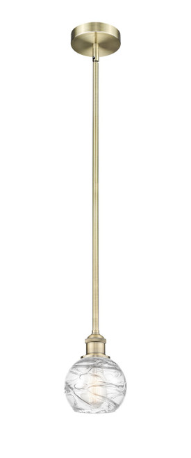 manufacturer_finish:Antique Brass|manufacturer_glass:Clear Athens Deco Swirl|light_output:220.00lm|color_temperature:2200K|cri:99