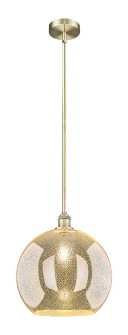Innovations - 616-1S-AB-G128-14 - One Light Pendant - Edison - Antique Brass
