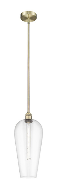 Innovations - 616-1S-AB-G456-8CL - One Light Mini Pendant - Edison - Antique Brass
