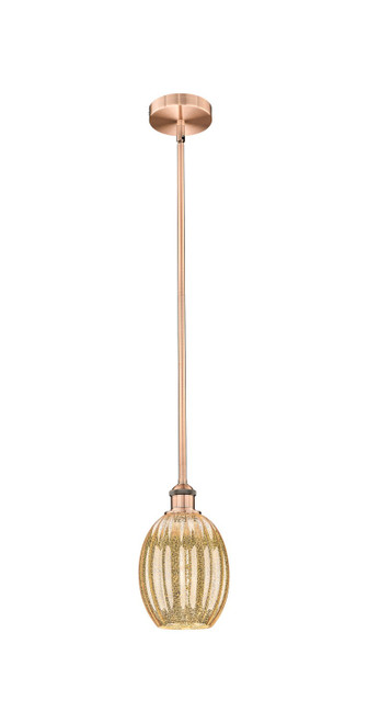 Innovations - 616-1S-AC-G459-6ME - One Light Mini Pendant - Edison - Antique Copper
