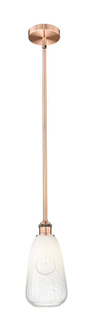 Innovations - 616-1S-AC-G480-6OP - One Light Mini Pendant - Edison - Antique Copper