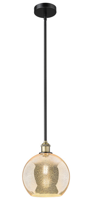 Innovations - 616-1S-BAB-G128-10 - One Light Mini Pendant - Edison - Black Antique Brass
