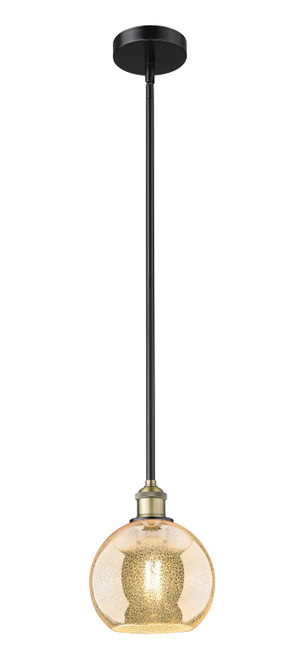 Innovations - 616-1S-BAB-G128-8 - One Light Mini Pendant - Edison - Black Antique Brass