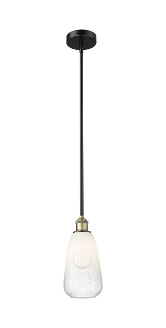 Innovations - 616-1S-BAB-G480-6OP - One Light Mini Pendant - Edison - Black Antique Brass