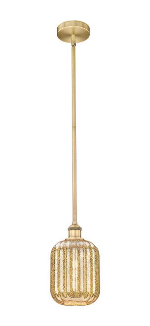 Innovations - 616-1S-BB-G460-7ME - One Light Mini Pendant - Edison - Brushed Brass