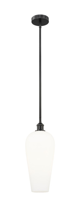Innovations - 616-1S-BK-G456-8WH - One Light Mini Pendant - Edison - Matte Black