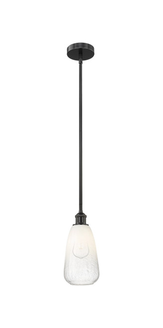 Innovations - 616-1S-BK-G480-6OP - One Light Mini Pendant - Edison - Matte Black