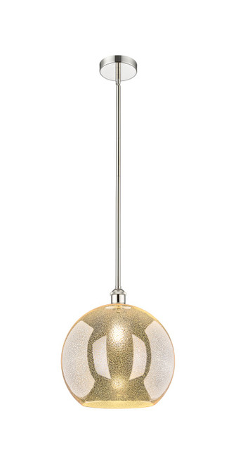 Innovations - 616-1S-PN-G128-14 - One Light Pendant - Edison - Polished Nickel