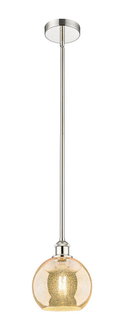 Innovations - 616-1S-PN-G128-8 - One Light Mini Pendant - Edison - Polished Nickel