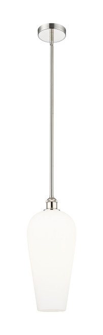Innovations - 616-1S-PN-G456-8WH - One Light Mini Pendant - Edison - Polished Nickel