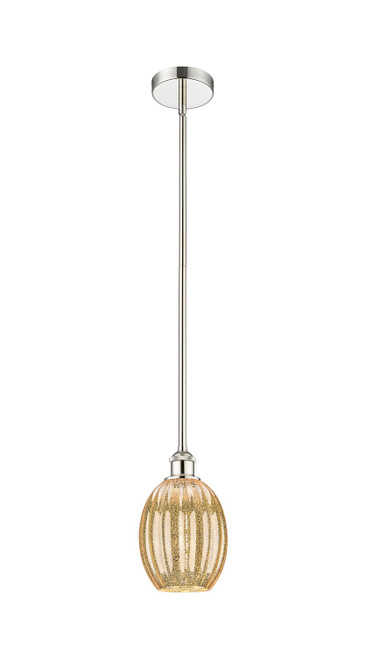 Innovations - 616-1S-PN-G459-6ME - One Light Mini Pendant - Edison - Polished Nickel