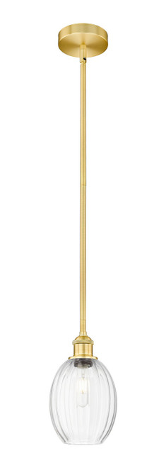 Innovations - 616-1S-SG-G459-6CL - One Light Mini Pendant - Edison - Satin Gold