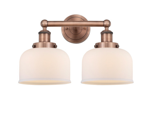 manufacturer_finish:Antique Copper|manufacturer_glass:Cased Matte White Large Bell