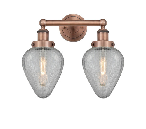 Innovations - 616-2W-AC-G165 - Two Light Bath Vanity - Edison - Antique Copper