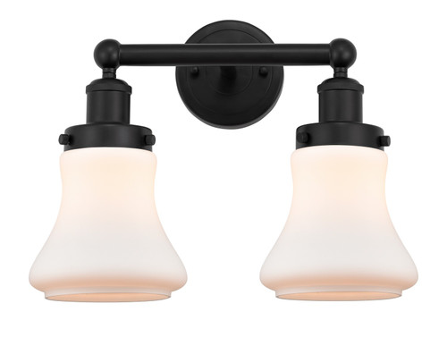 Innovations - 616-2W-BK-G191 - Two Light Bath Vanity - Edison - Matte Black