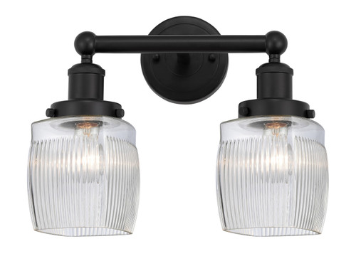 Innovations - 616-2W-BK-G302 - Two Light Bath Vanity - Edison - Matte Black