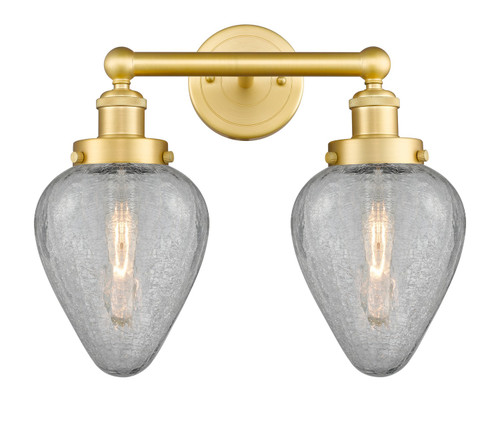 Innovations - 616-2W-SG-G165 - Two Light Bath Vanity - Edison - Satin Gold