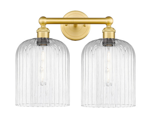 Innovations - 616-2W-SG-G559-8CL - Two Light Bath Vanity - Edison - Satin Gold