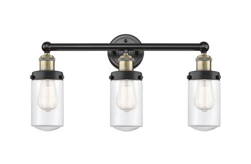 Innovations - 616-3W-BAB-G312 - Three Light Bath Vanity - Edison - Black Antique Brass