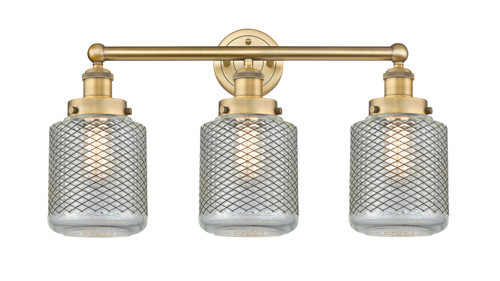 Innovations - 616-3W-BB-G262 - Three Light Bath Vanity - Edison - Brushed Brass