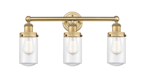 Innovations - 616-3W-BB-G312 - Three Light Bath Vanity - Edison - Brushed Brass