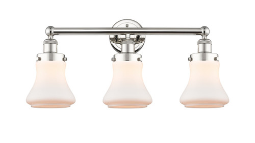 Innovations - 616-3W-PN-G191 - Three Light Bath Vanity - Edison - Polished Nickel