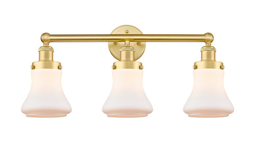 Innovations - 616-3W-SG-G191 - Three Light Bath Vanity - Edison - Satin Gold