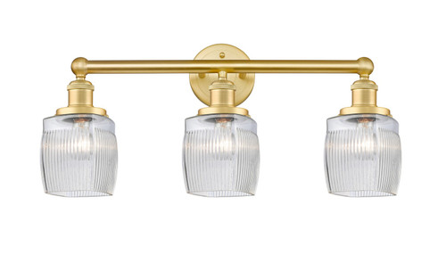 Innovations - 616-3W-SG-G302 - Three Light Bath Vanity - Edison - Satin Gold