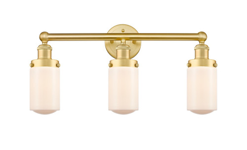 Innovations - 616-3W-SG-G311 - Three Light Bath Vanity - Edison - Satin Gold