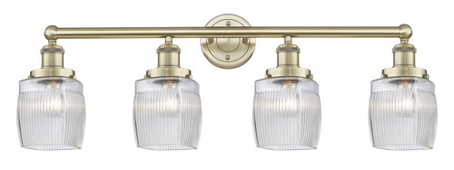 Innovations - 616-4W-AB-G302 - Four Light Bath Vanity - Edison - Antique Brass