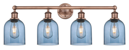 manufacturer_finish:Antique Copper|manufacturer_glass:Blue|light_output:220.00lm|color_temperature:2200K|cri:99