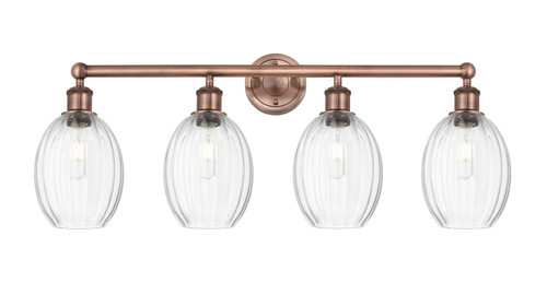 Innovations - 616-4W-AC-G459-6CL - Four Light Bath Vanity - Edison - Antique Copper