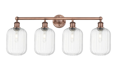 Innovations - 616-4W-AC-G460-7CL - Four Light Bath Vanity - Edison - Antique Copper