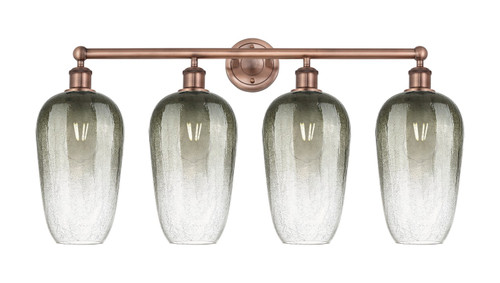 Innovations - 616-4W-AC-G484-7SL - Four Light Bath Vanity - Edison - Antique Copper