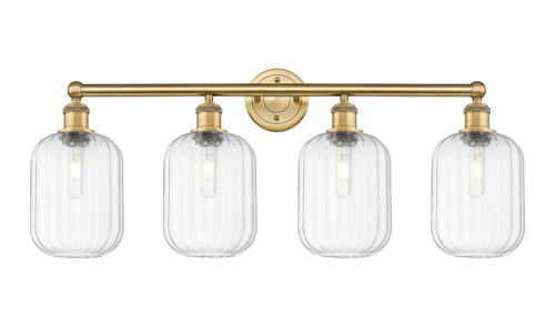 Innovations - 616-4W-BB-G460-7CL - Four Light Bath Vanity - Edison - Brushed Brass