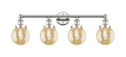 Innovations - 616-4W-PN-G208-6 - Four Light Bath Vanity - Edison - Polished Nickel