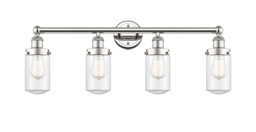 Innovations - 616-4W-PN-G312 - Four Light Bath Vanity - Edison - Polished Nickel
