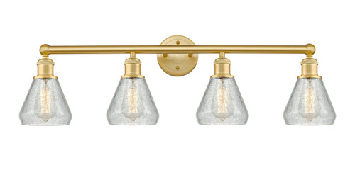 Innovations - 616-4W-SG-G275 - Four Light Bath Vanity - Edison - Satin Gold
