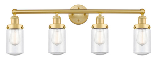 Innovations - 616-4W-SG-G314 - Four Light Bath Vanity - Edison - Satin Gold