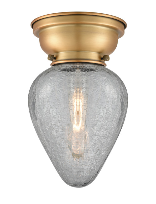 Innovations - 623-1F-BB-G165 - One Light Flush Mount - Franklin Restoration - Brushed Brass
