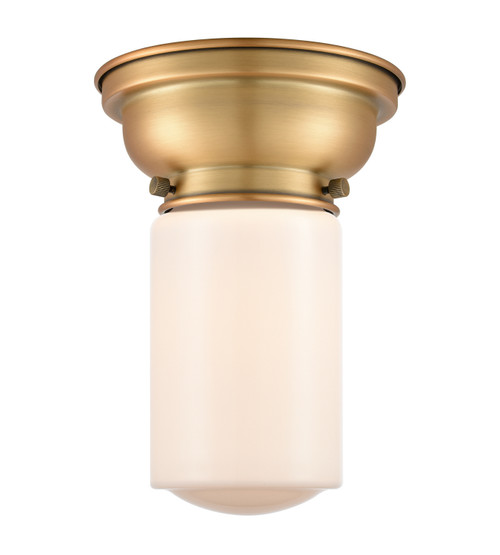 Innovations - 623-1F-BB-G311 - One Light Flush Mount - Franklin Restoration - Brushed Brass