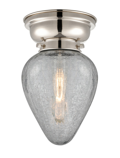 Innovations - 623-1F-PN-G165 - One Light Flush Mount - Franklin Restoration - Polished Nickel