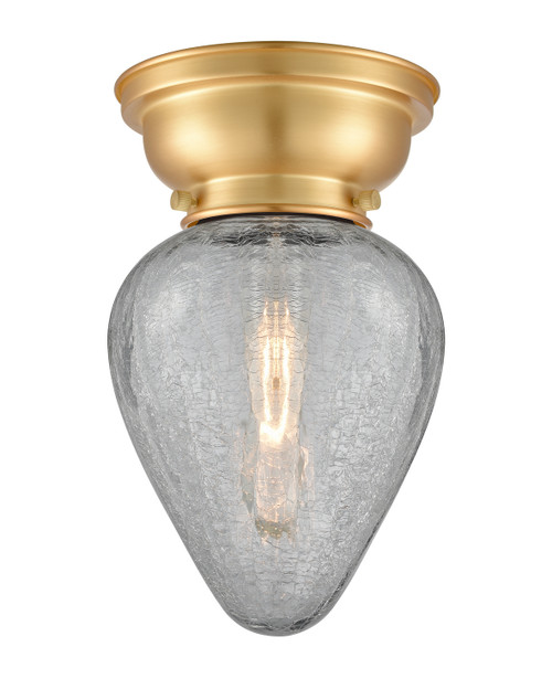 Innovations - 623-1F-SG-G165-LED - LED Flush Mount - Franklin Restoration - Satin Gold