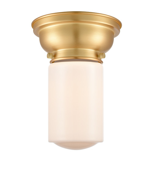 Innovations - 623-1F-SG-G311-LED - LED Flush Mount - Franklin Restoration - Satin Gold