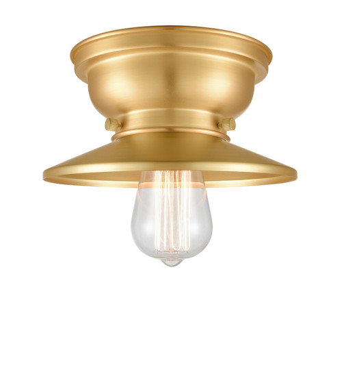 Innovations - 623-1F-SG-M4-SG - One Light Flush Mount - Franklin Restoration - Satin Gold