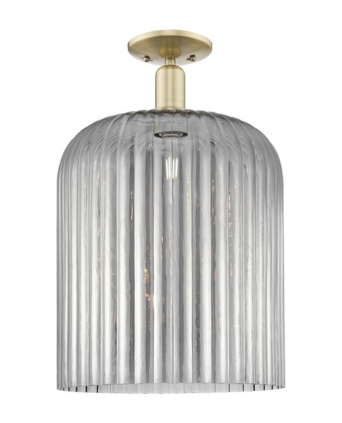 Innovations - 716-1C-AB-G559-12SM - One Light Semi-Flush Mount - Arcadia - Antique Brass