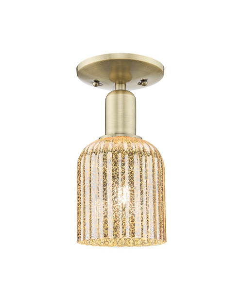 Innovations - 716-1C-AB-G559-5ME - One Light Semi-Flush Mount - Arcadia - Antique Brass