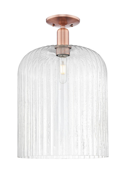 Innovations - 716-1C-AC-G559-12SDY - One Light Semi-Flush Mount - Arcadia - Antique Copper